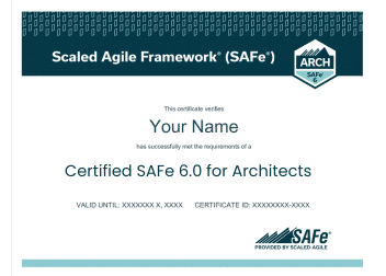 SAFe® For Architects